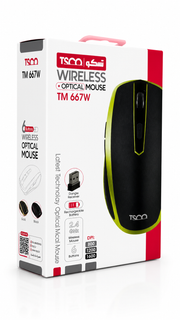 ماوس بیسیم تسکو TSCO Wireless Mouse TM 667W