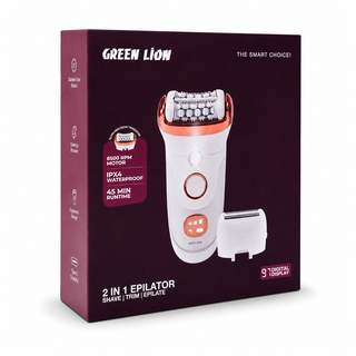 اپیلاتور و ماشین اصلاح 2 در 1 گرین لاین مدل GL-TM48