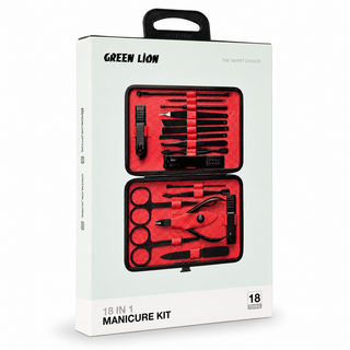 کیت مانیکور 18 در 1 گرین لاین Manicure Kit | ست کامل مراقبت ناخن و پوست