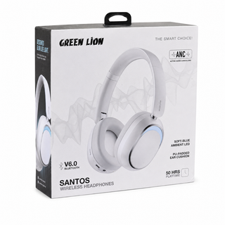 هدفون بیسیم گرین لاین Santos ANC مدل GL-HP60