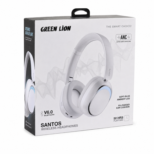 هدفون بیسیم گرین لاین Santos ANC مدل GL-HP60