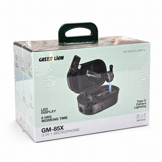 میکروفون بیسیم سهکاره گرین لاین مدل GM-85X